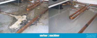 Tauwasser Wannen Reinigung